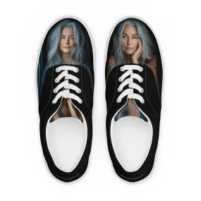Ageless Wonder Women’s lace-up canvas shoes