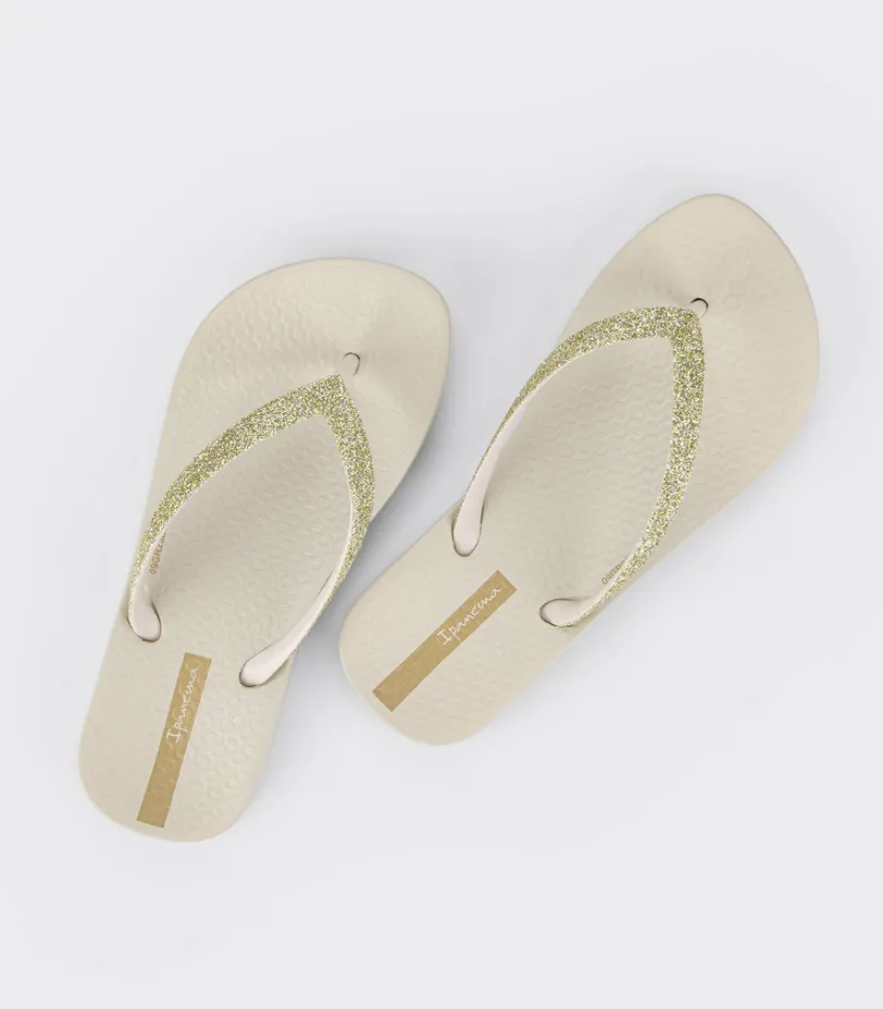 Ana White Sparkle Flip Flops