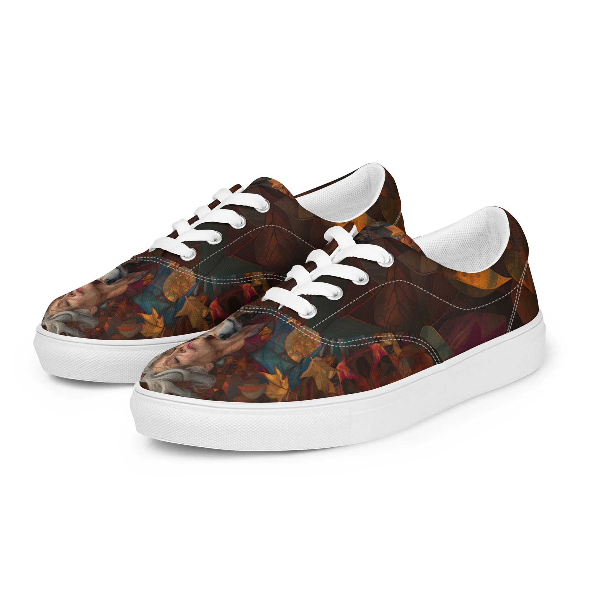 Calm Escape Women’s lace-up canvas shoes