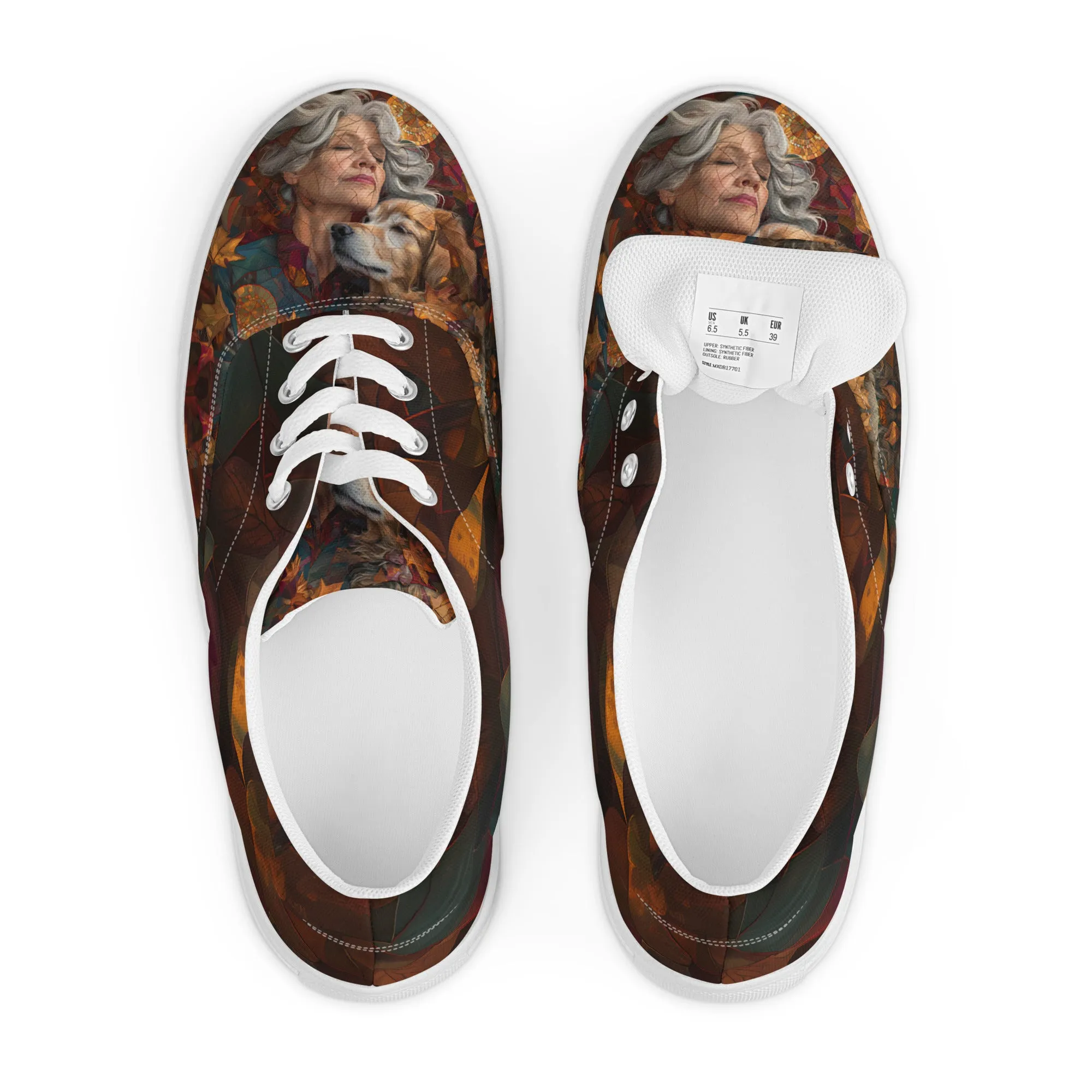 Calm Escape Women’s lace-up canvas shoes