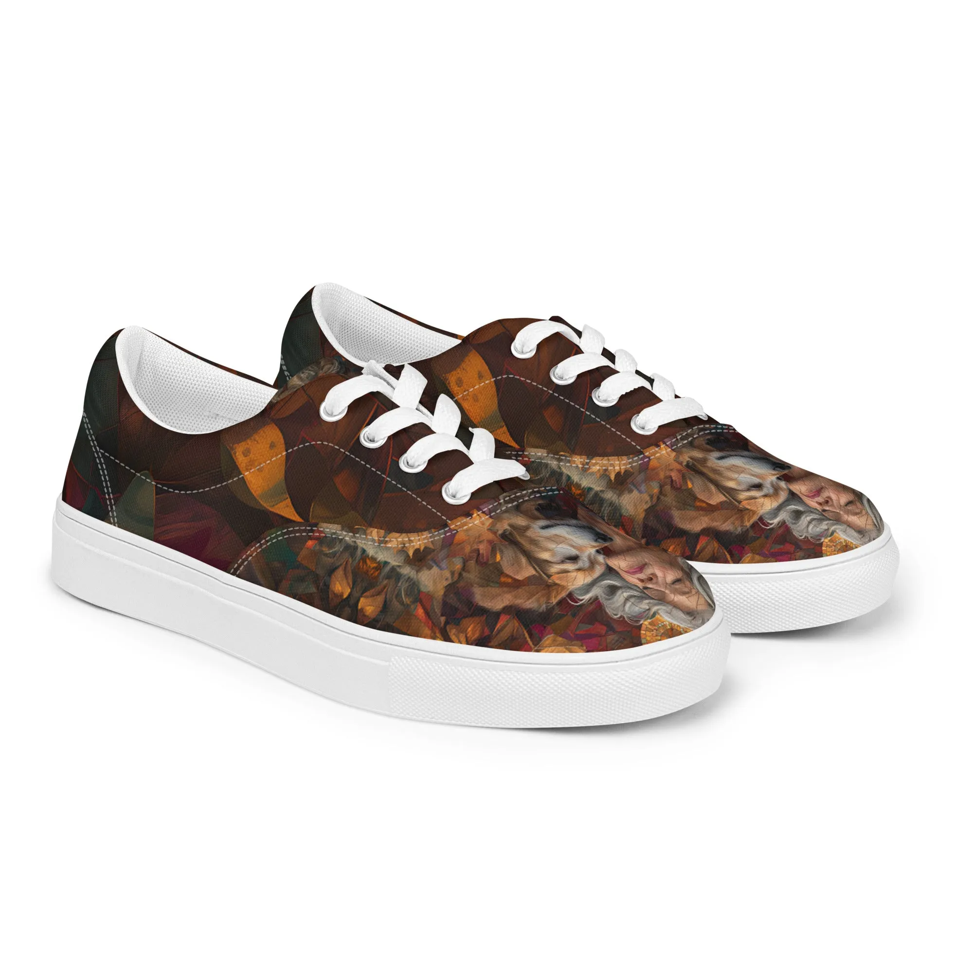 Calm Escape Women’s lace-up canvas shoes