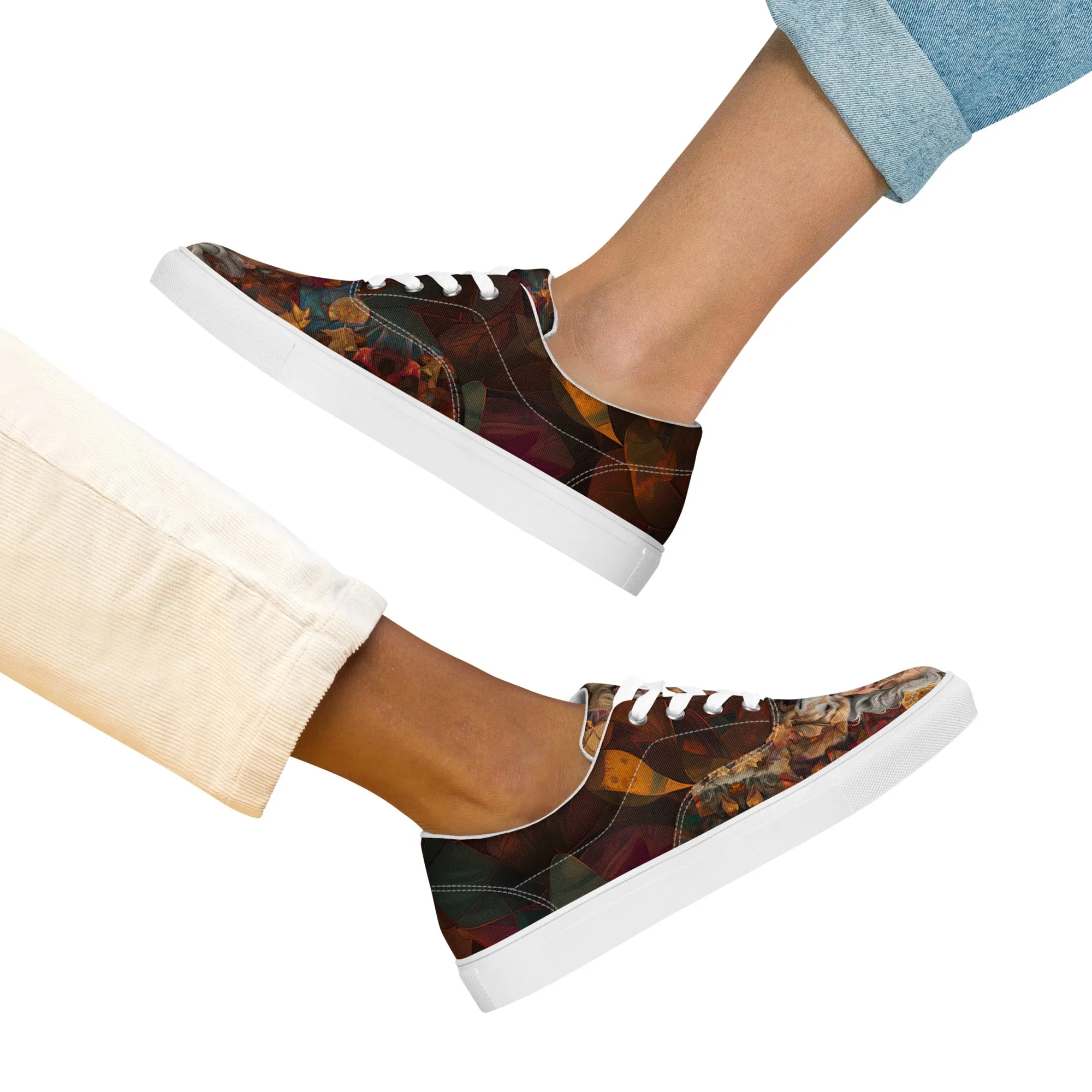 Calm Escape Women’s lace-up canvas shoes