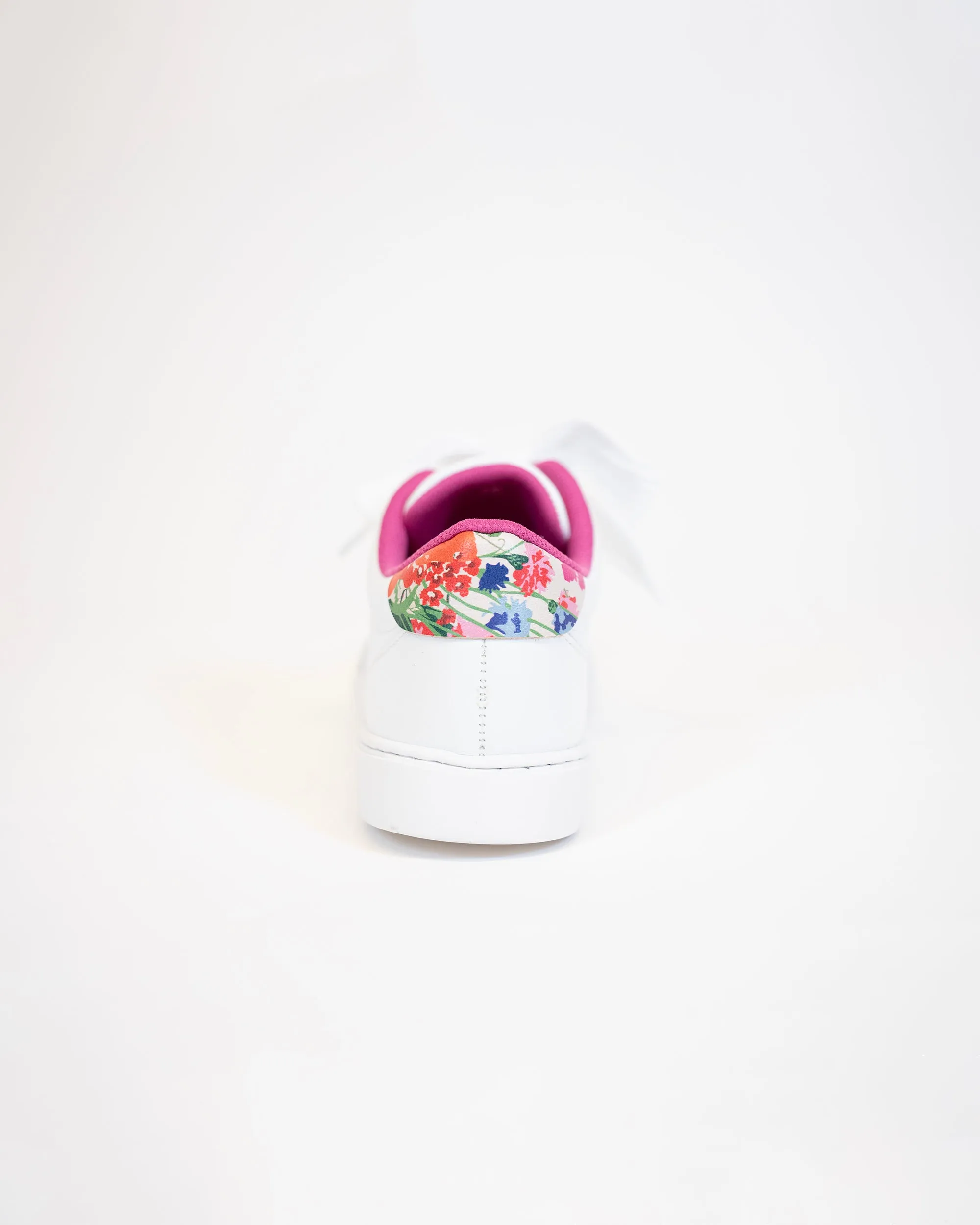 Floral Ribbon Lace Up Sneaker