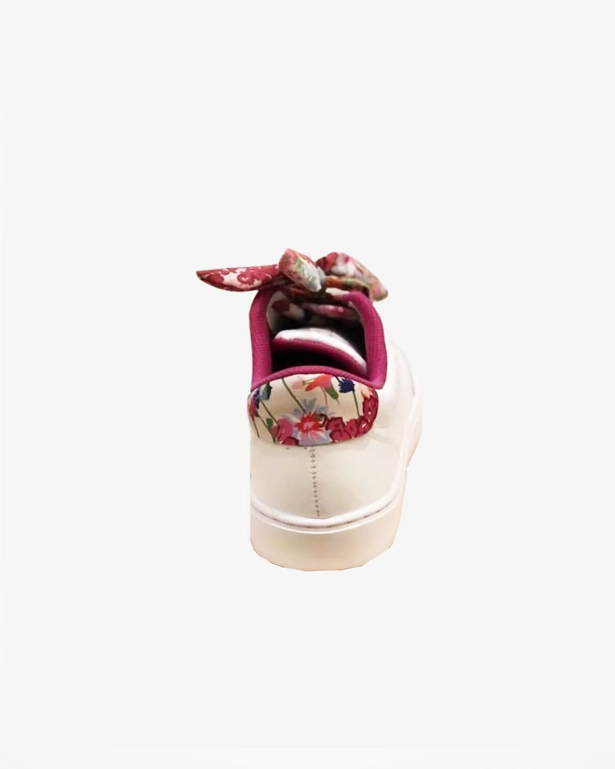 Floral Ribbon Lace Up Sneaker