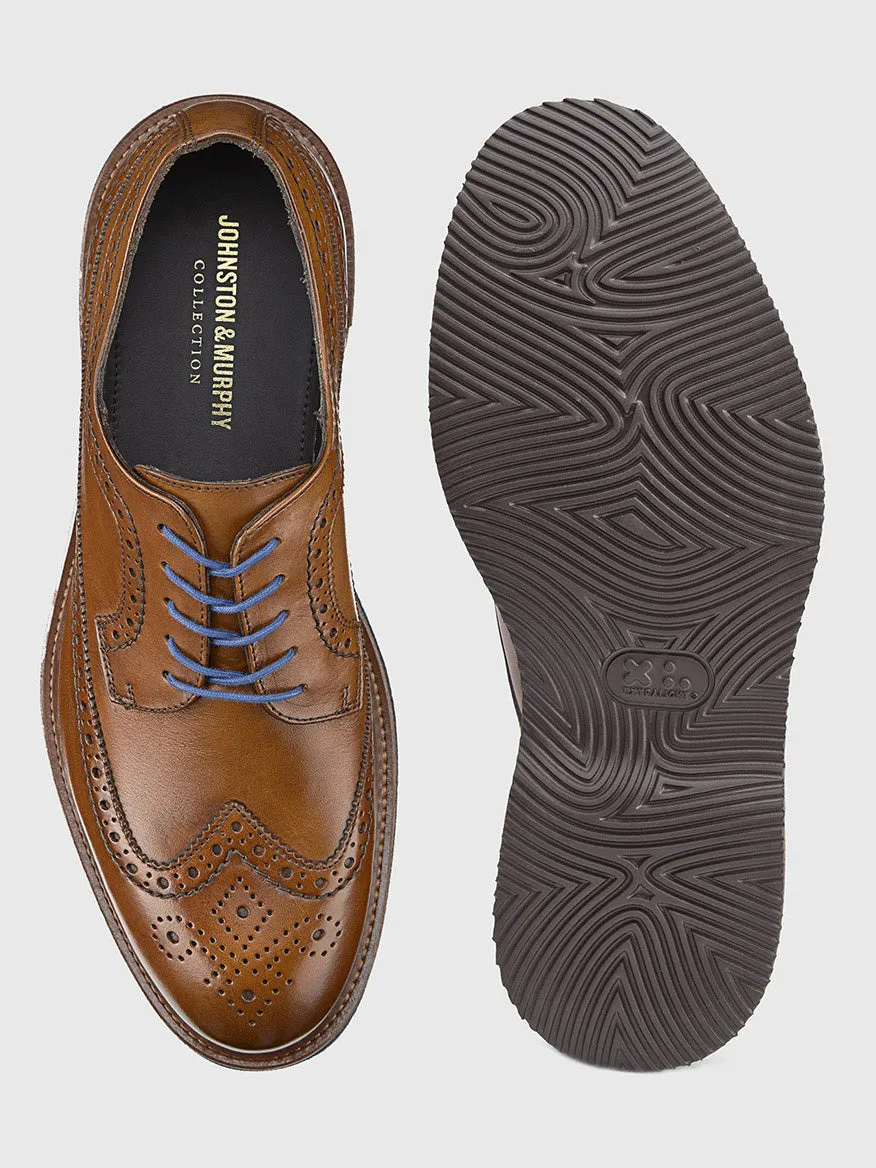 J & M Collection Jenson Longwing in Tan European Calfskin