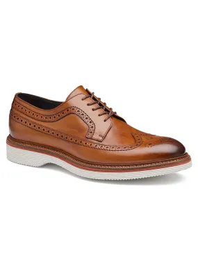 J & M Collection Jenson Longwing in Tan Italian Calfskin