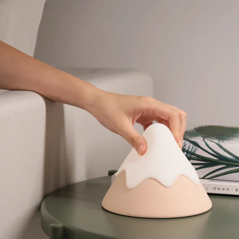 Kawaii Snow Mountain Night Light