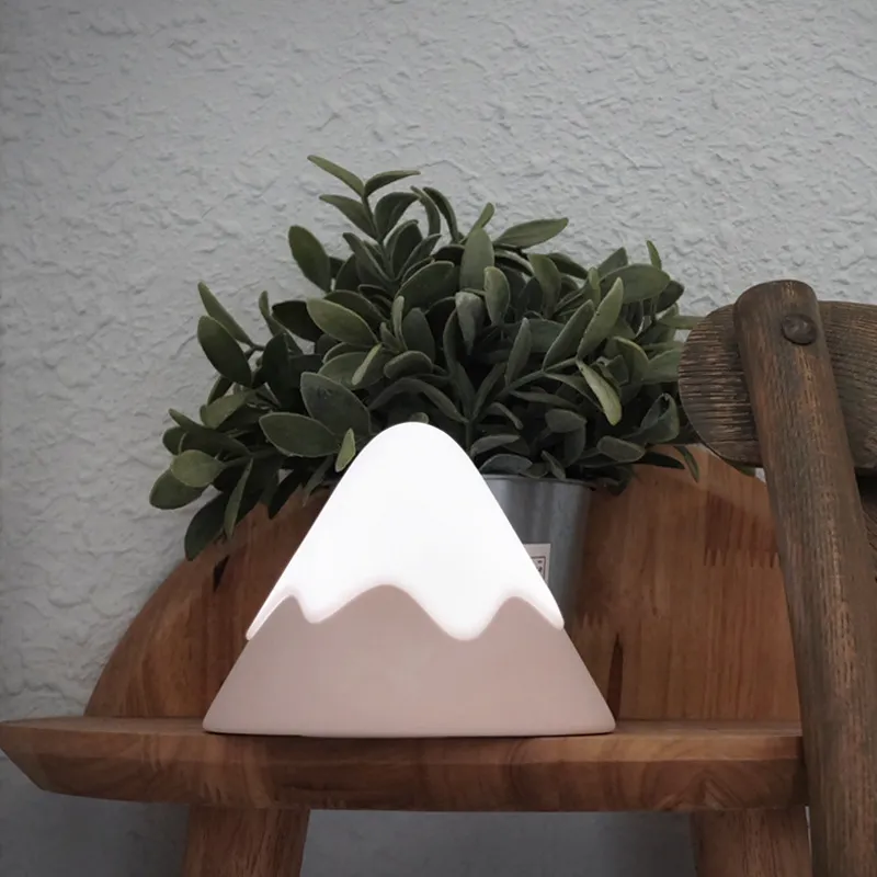 Kawaii Snow Mountain Night Light