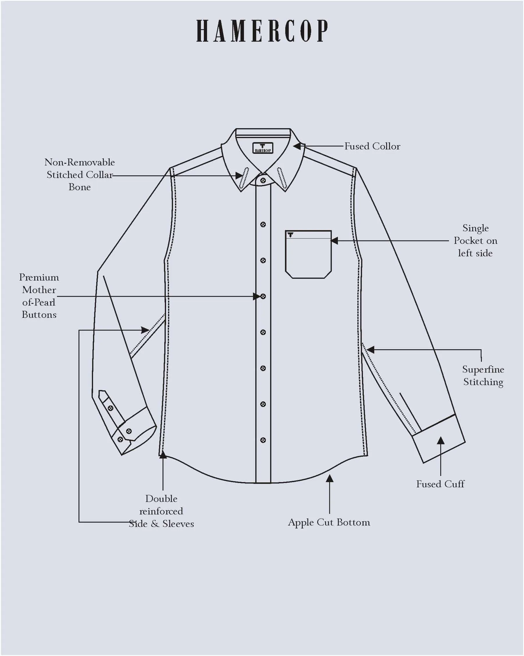 Lisbon SkyBlue Soft Premium Gizza Cotton Shirt