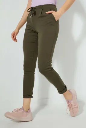 Olive Tapered Fit Trouser