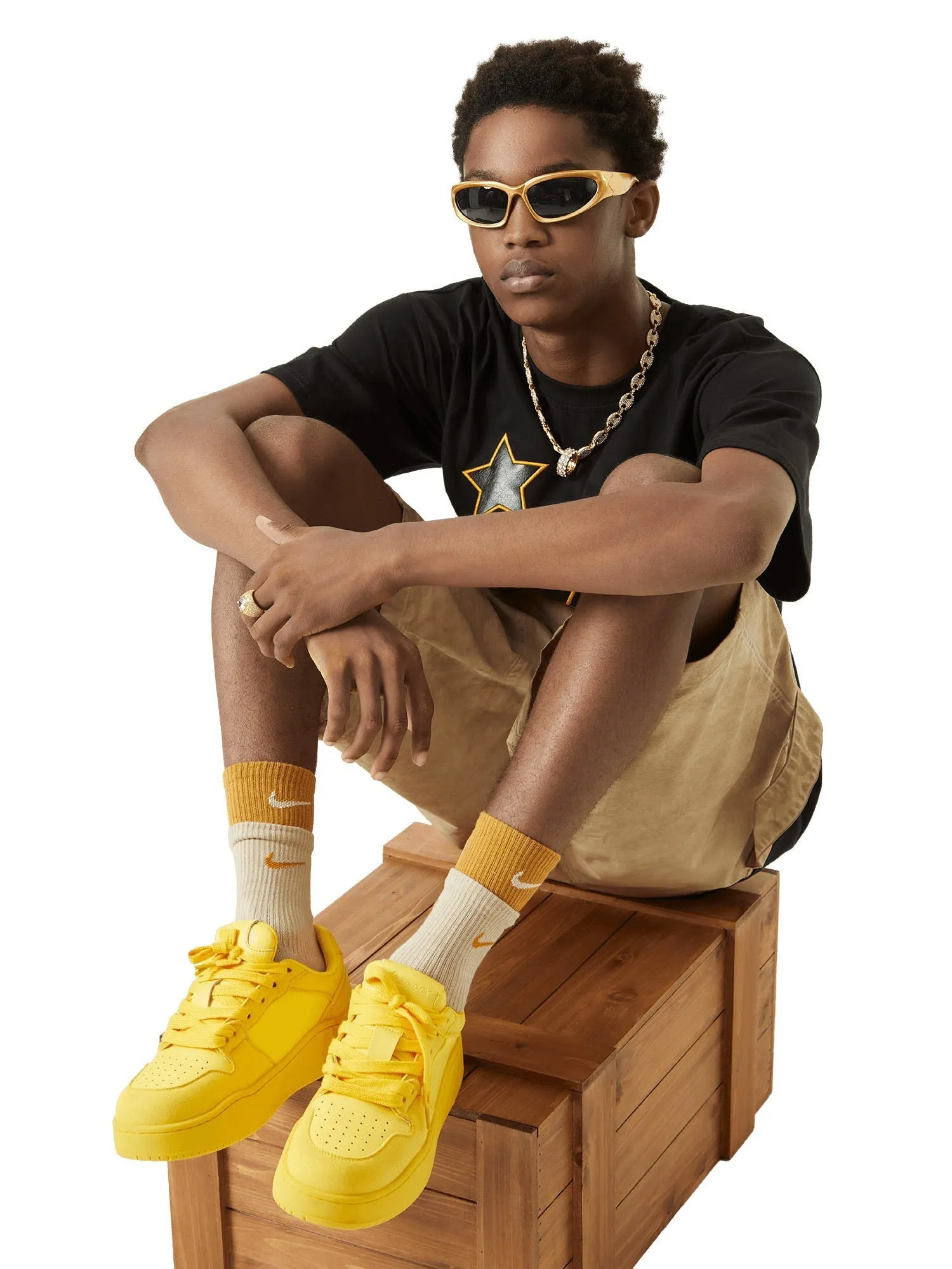 Sneakerhill Chunky Sole Street Rap Sneakers