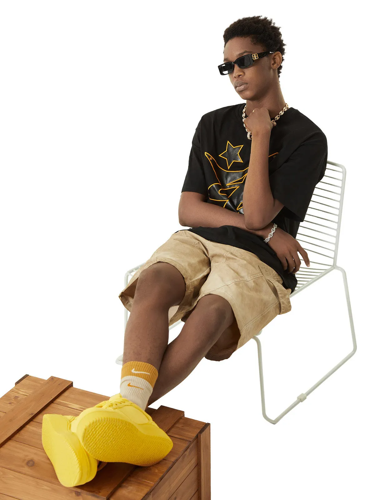 Sneakerhill Chunky Sole Street Rap Sneakers