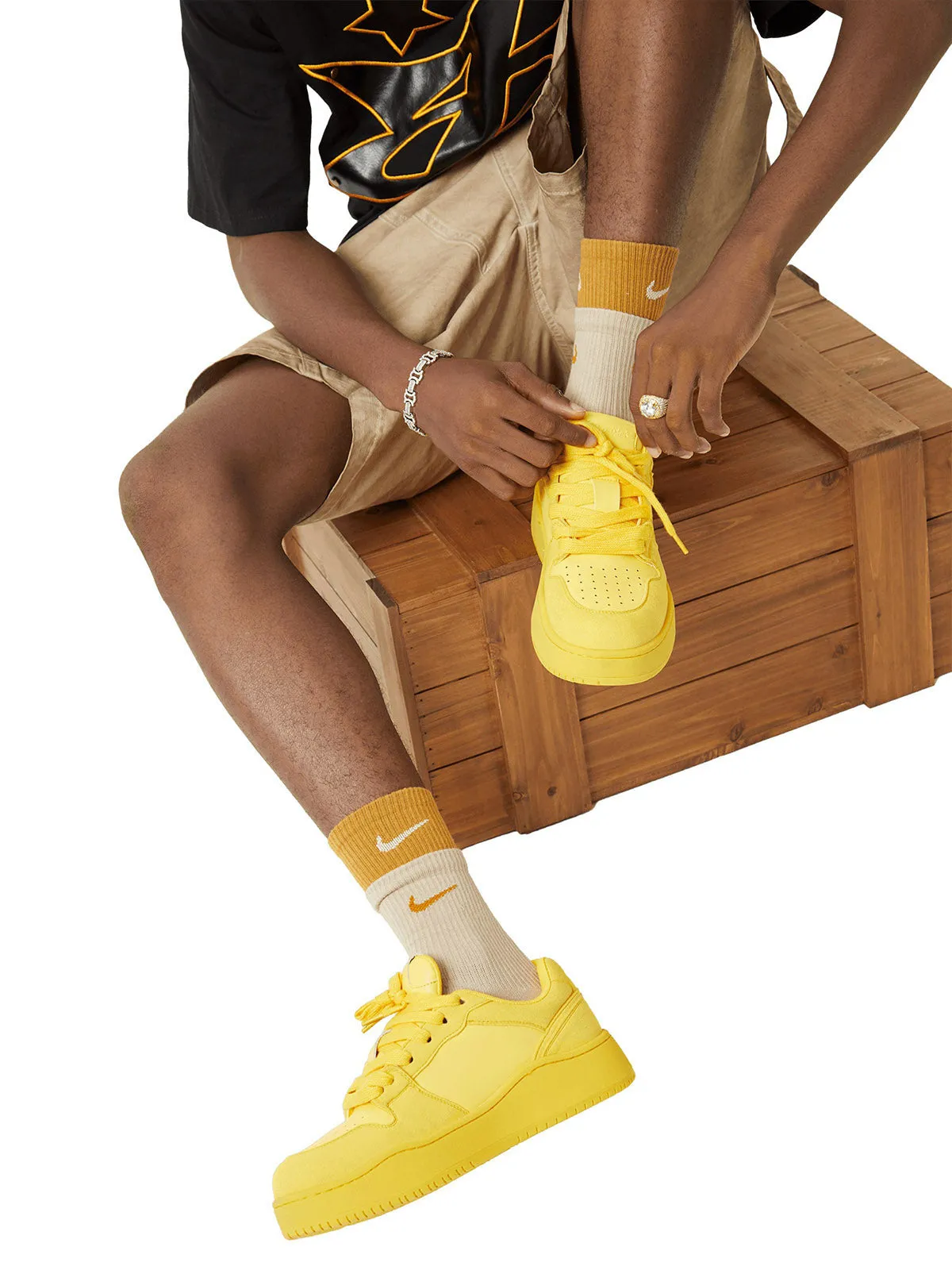 Sneakerhill Chunky Sole Street Rap Sneakers