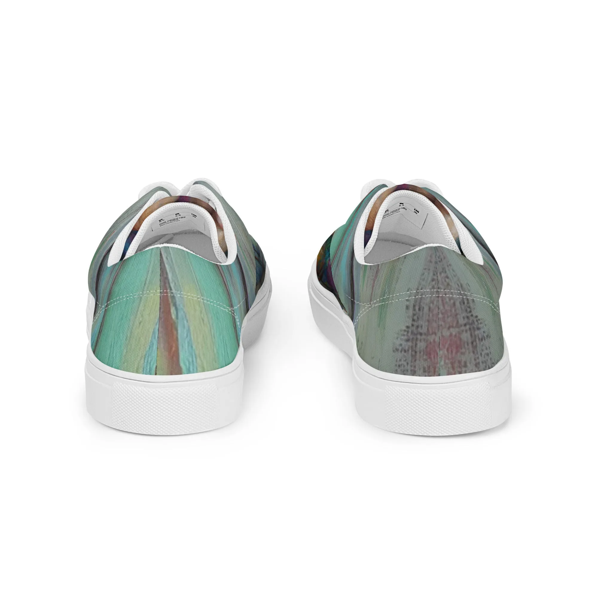 Tired Yet Radiant Women’s lace-up canvas shoes