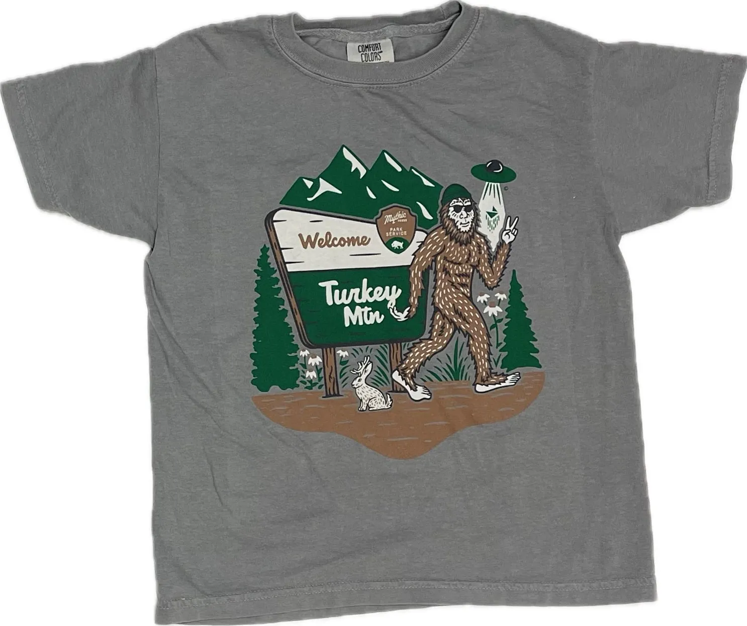 Turkey Mountain National Park Tee - Youth
