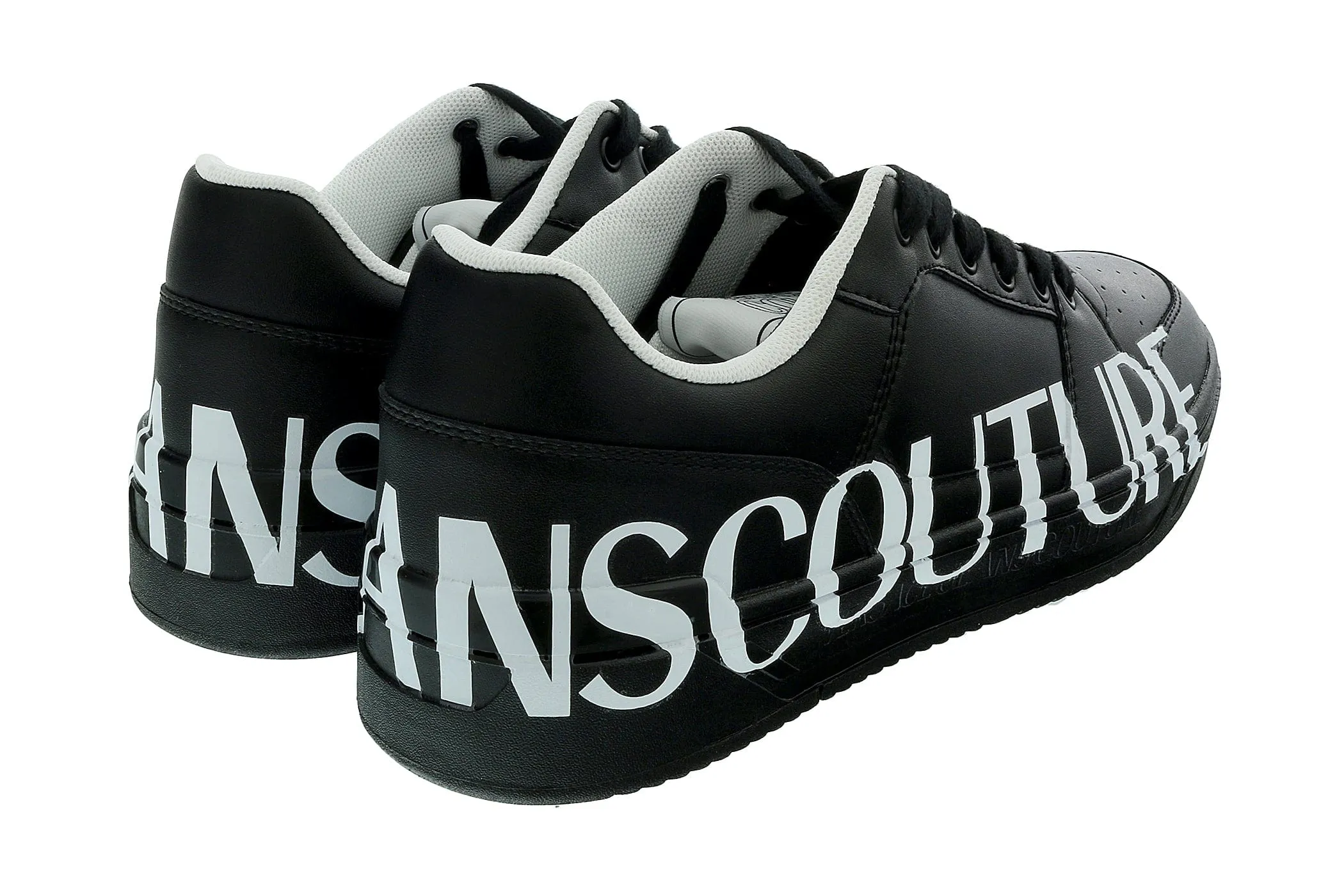 Versace Jeans Couture Black  Fashion Court Sneakers-