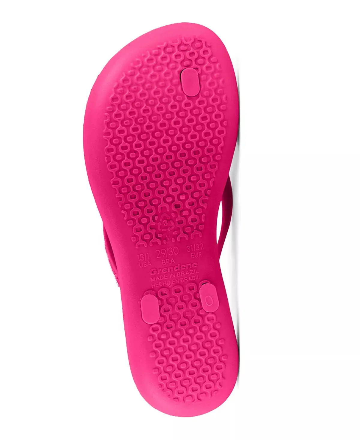Wave Heart Flip Flops