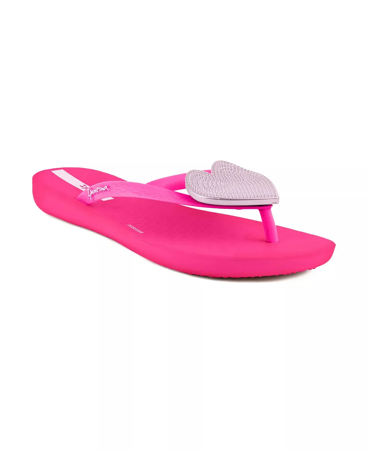 Wave Heart Flip Flops